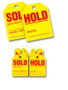 Sold / Hold Mirror Hang Tags